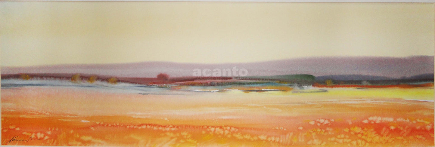 ACUARELA XAVIER GALIZA (35.5X100CM)