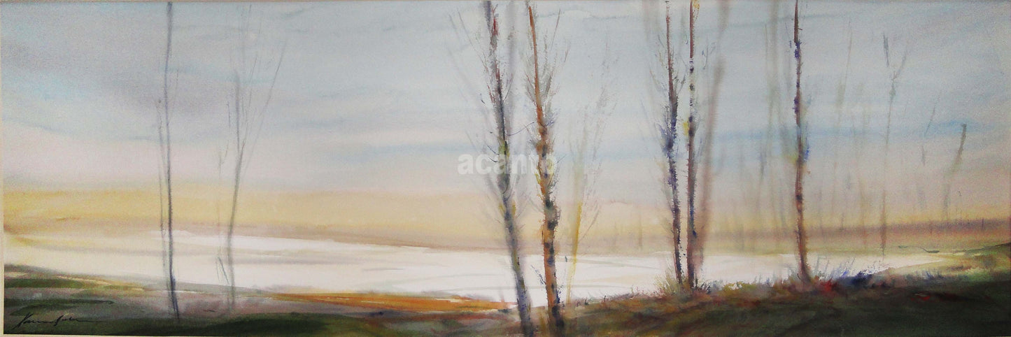 ACUARELA XAVIER GALIZA (35.5X100CM)
