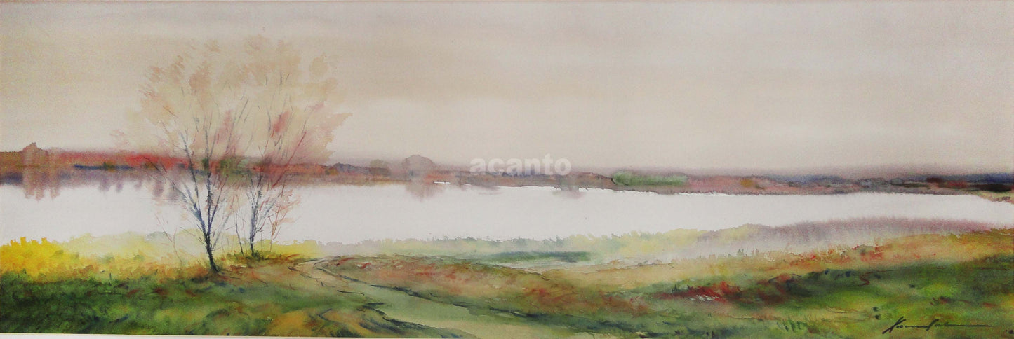 ACUARELA XAVIER GALIZA (35.5X100CM)