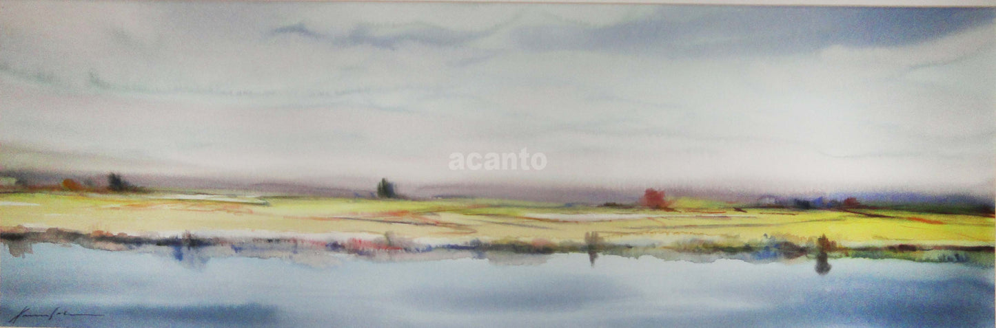 ACUARELA XAVIER GALIZA (35.5X100CM)