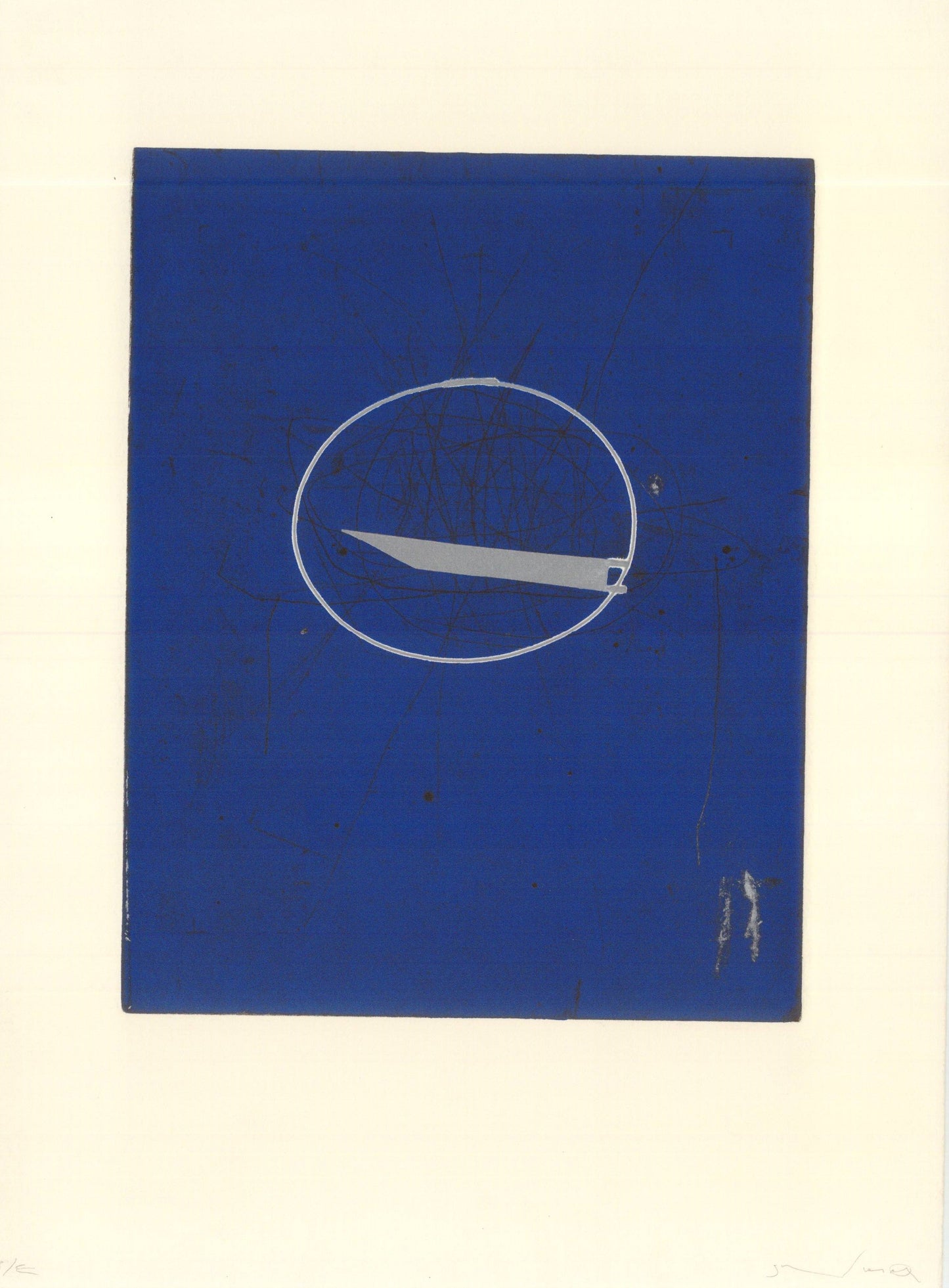 ABSTRACTO EN TONOS AZULES (ANONIMO)