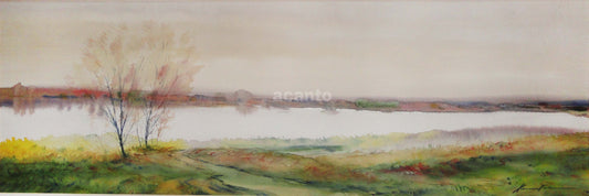 ACUARELA XAVIER GALIZA (35.5X100CM)