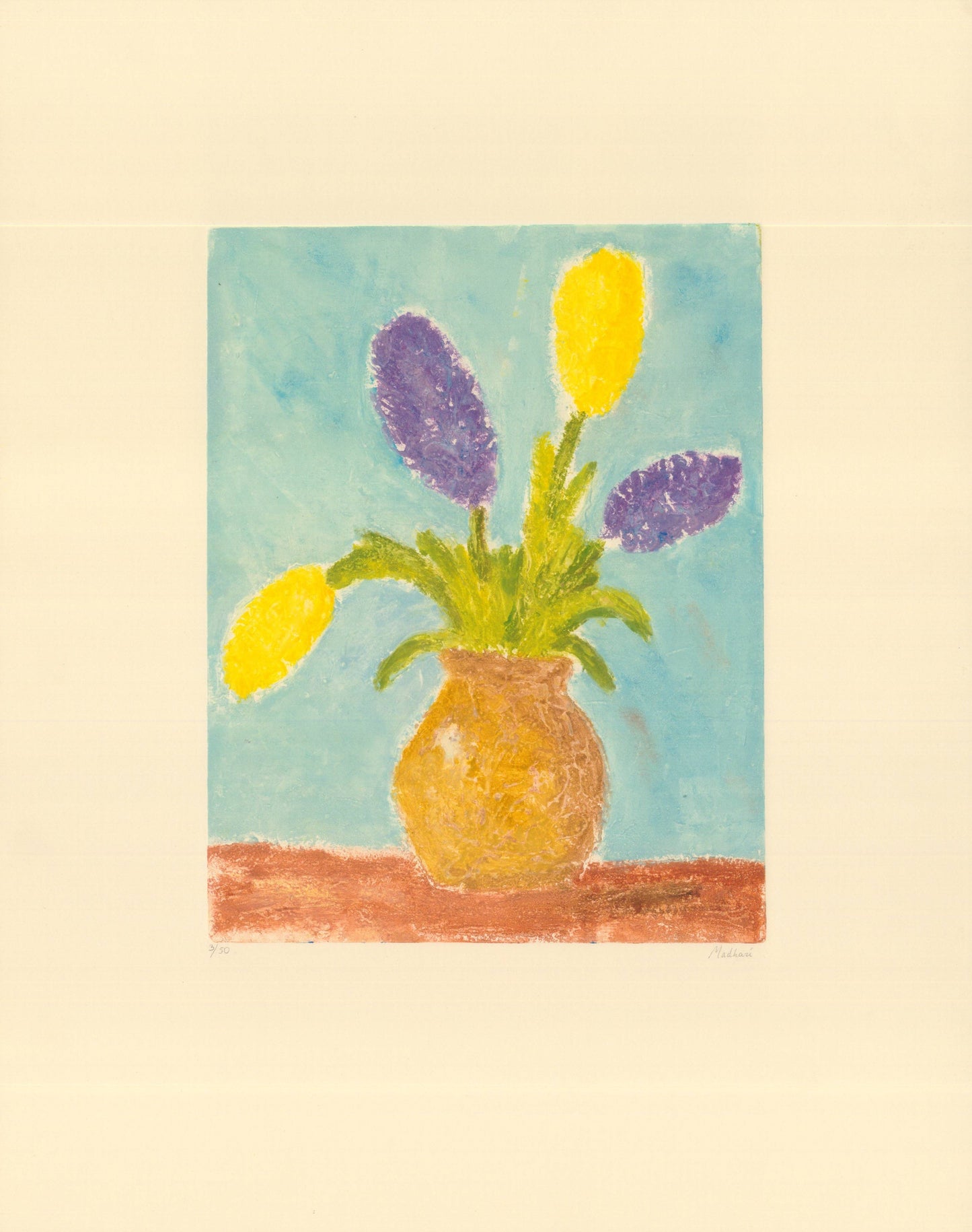 BODEGON FLORAL DE MADHAN II