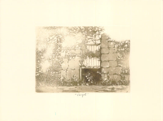 GRABADO 'VERGEL'