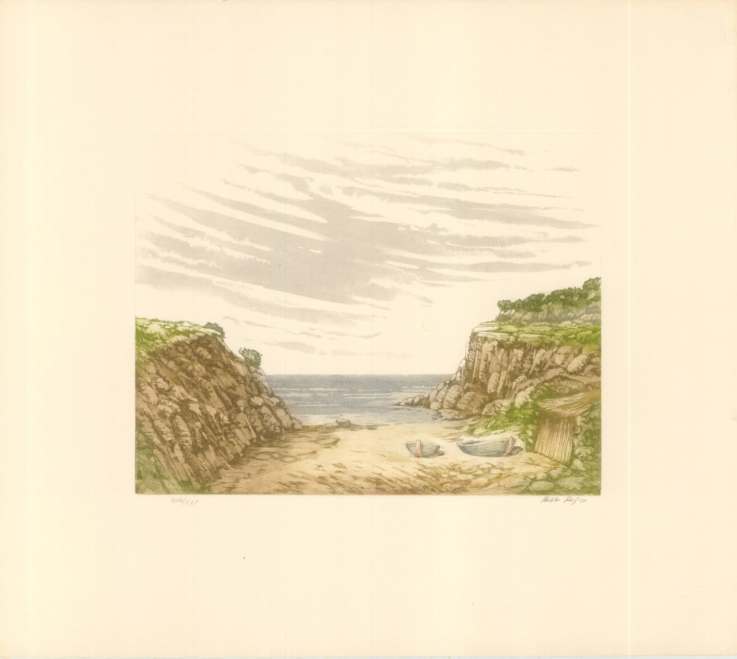 PAISAJE MARITIMO (P. ROJO)