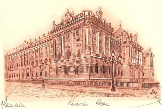 PALACIO REAL DE MADRID (28X19CM)